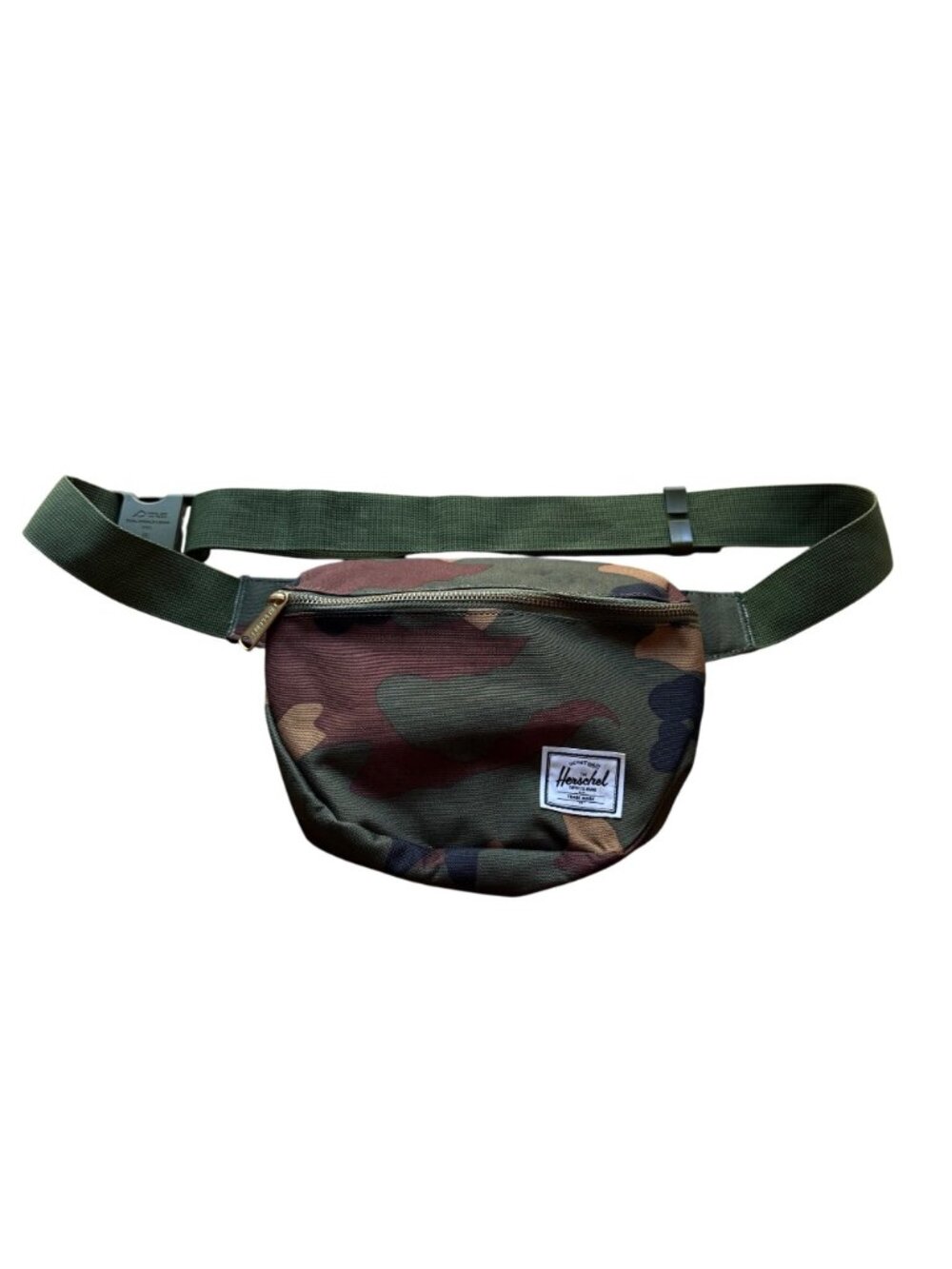 Herschel Woodland Camouflage Hip Pack Adjustable Strap Fanny Pack Waist Belt Bag - Picture 2 of 15